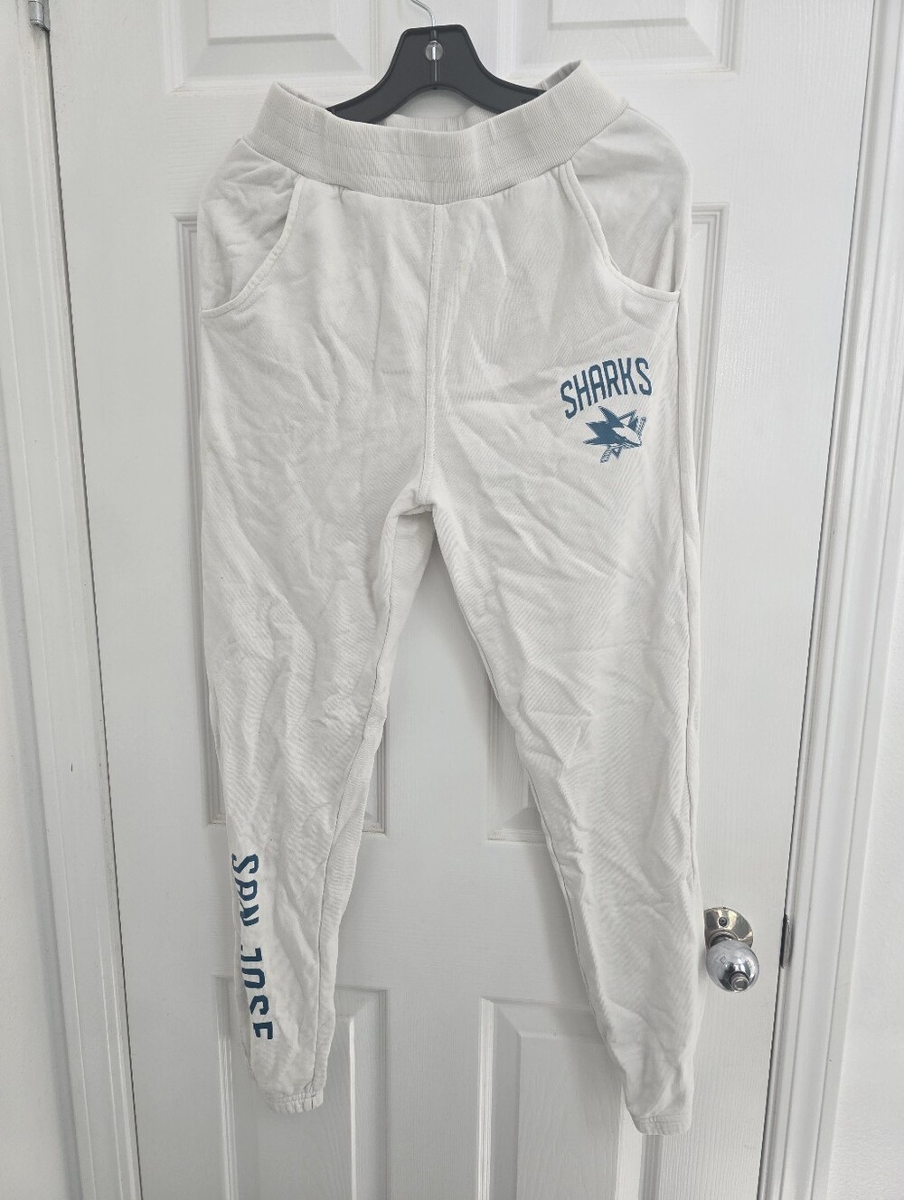 San Jose Sharks Womens Joggers Small